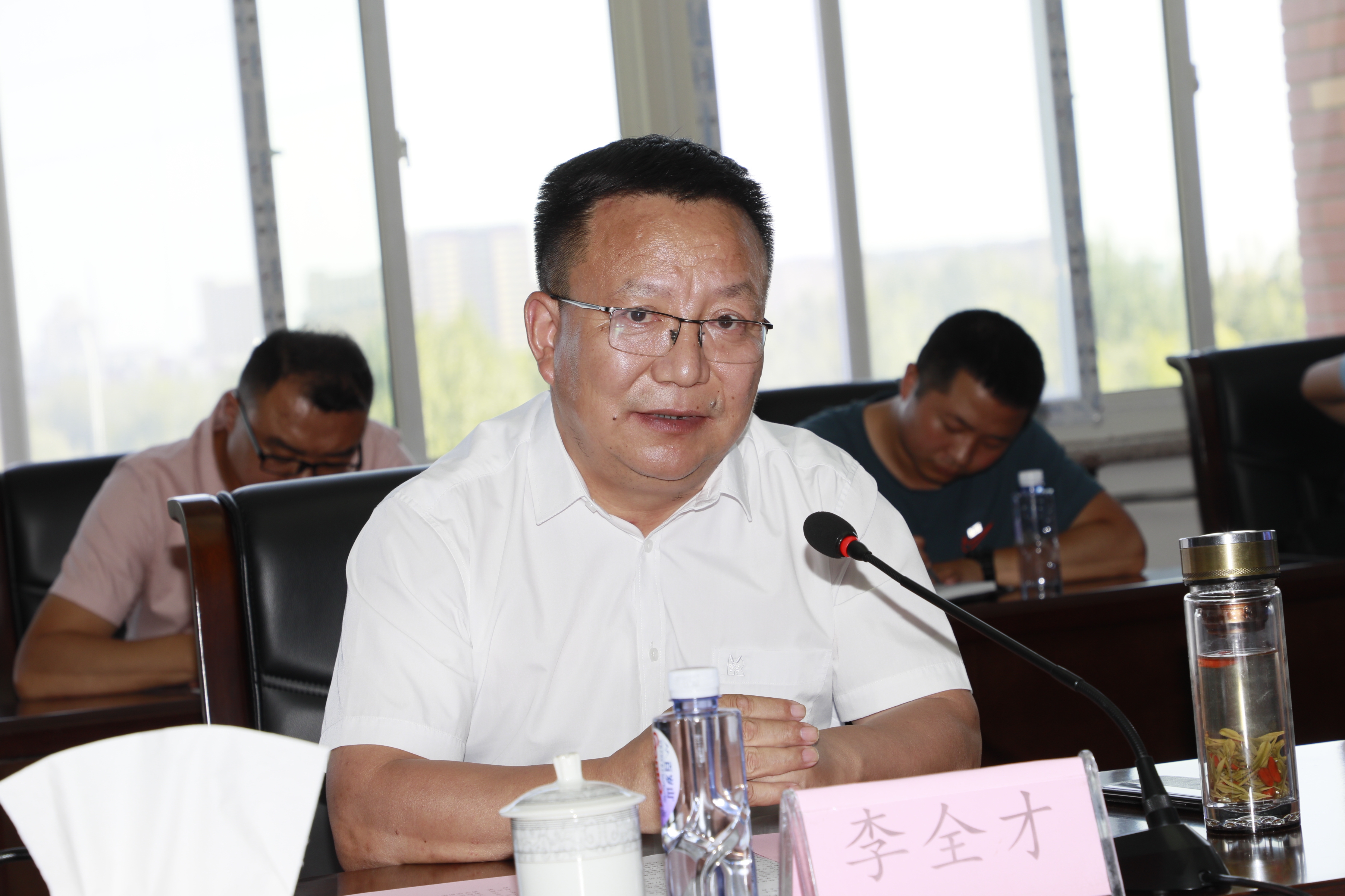 金凤区党委书记李全才讲话