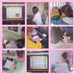 郭东萍(学生上课中)
